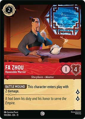 Fa Zhou - Honorable Warrior, Winterspell