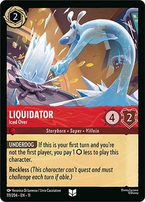 Liquidator - Iced Over, Winterspell
