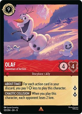 Olaf - Snowman of Action, Winterspell