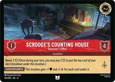 Scrooge's Counting House - Ebenezer's Office, Winterspell