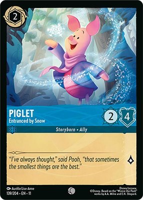 Piglet - Entranced by Snow, Winterspell