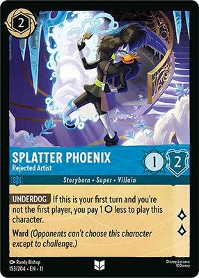 Splatter Phoenix - Rejected Artist, Winterspell