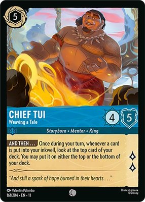 Chief Tui - Weaving a Tale, Winterspell