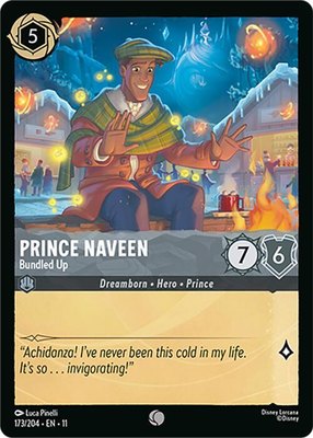 Prince Naveen - Bundled Up, Winterspell