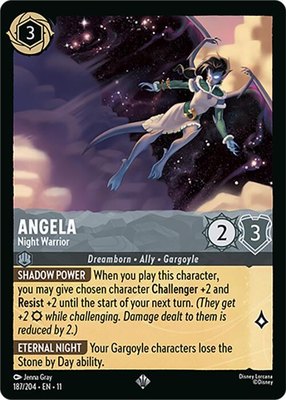 Angela - Night Warrior, Winterspell