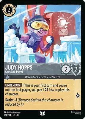 Judy Hopps - Snowball Patrol, Winterspell