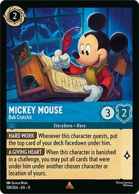Mickey Mouse - Bob Cratchit, Winterspell