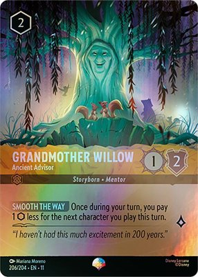 Grandmother Willow - Ancient Advisor (Epic), Winterspell