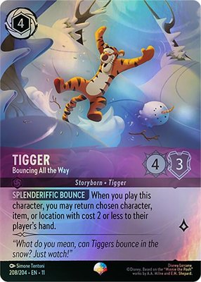 Tigger - Bouncing All the Way (Epic), Winterspell