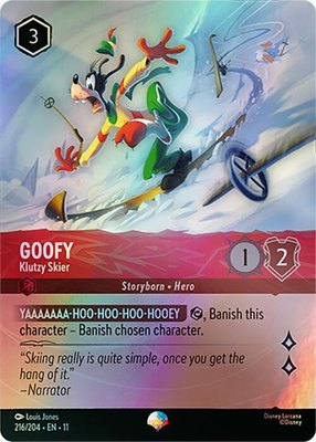 Goofy - Klutzy Skier (Epic), Winterspell