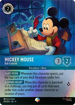 Mickey Mouse - Bob Cratchit (Epic), Winterspell