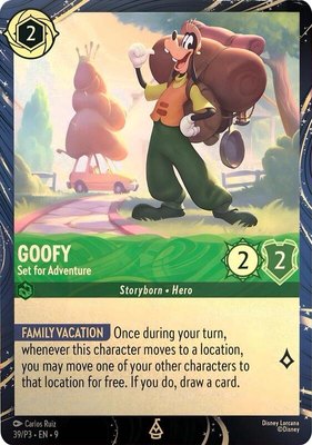 Goofy - Set for Adventure, Disney Lorcana Promo Cards