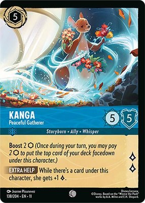 Kanga - Peaceful Gatherer (Foil), Winterspell