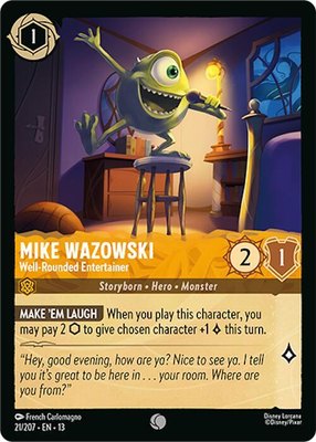 Mike Wazowski - Well-Rounded Entertainer, Attack of the Vine!