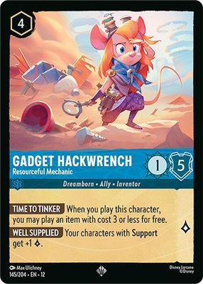 Gadget Hackwrench - Resourceful Mechanic, Wilds Unknown