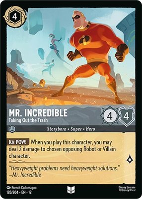 Mr. Incredible - Taking Out the Trash, Wilds Unknown