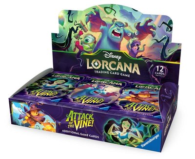 Disney Lorcana: Attack of the Vine! Booster Box Case