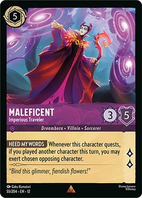 Maleficent - Imperious Traveler, Wilds Unknown