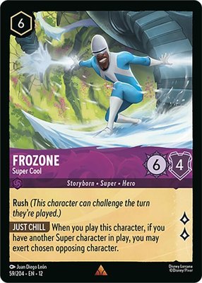 Frozone - Super Cool, Wilds Unknown