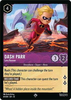 Dash Parr - Lava Runner, Wilds Unknown
