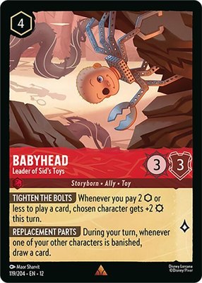 Babyhead - Leader of Sid's Toys, Wilds Unknown