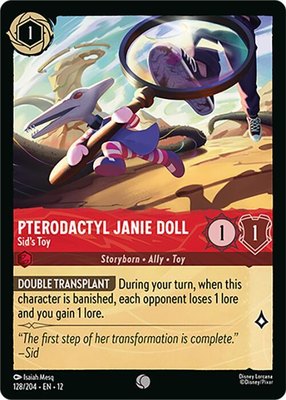 Pterodactyl Janie Doll - Sid's Toy, Wilds Unknown