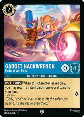 Gadget Hackwrench - Finder of Lost Parts, Wilds Unknown