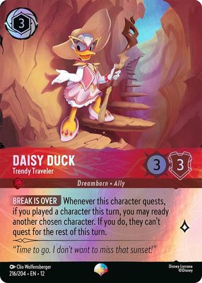 Daisy Duck - Trendy Traveler (Epic), Wilds Unknown