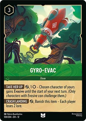 Gyro-Evac, Wilds Unknown