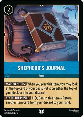 Shepherd's Journal, Wilds Unknown