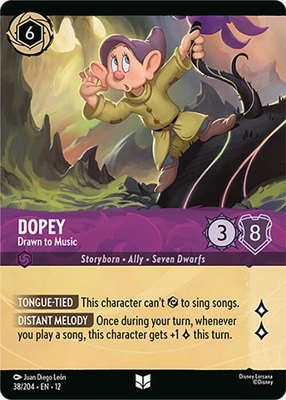 Dopey - Drawn to Music (Foil), Wilds Unknown