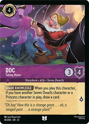 Doc - Taking Notes (Foil), Wilds Unknown