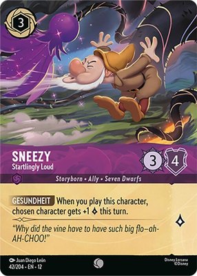 Sneezy - Startlingly Loud (Foil), Wilds Unknown