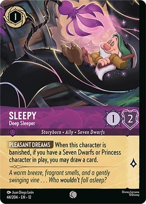 Sleepy - Deep Sleeper (Foil), Wilds Unknown