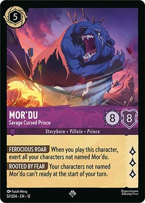 Mor'du - Savage Cursed Prince, Wilds Unknown