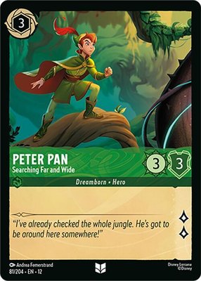 Peter Pan - Searching Far and Wide, Wilds Unknown