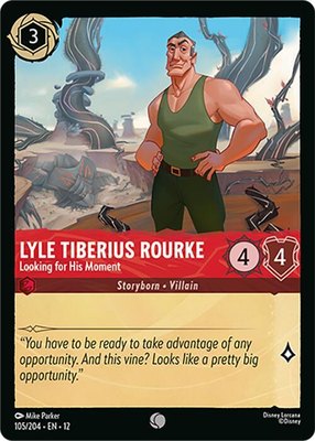 Lyle Tiberius Rourke - Looking for His Moment, Wilds Unknown