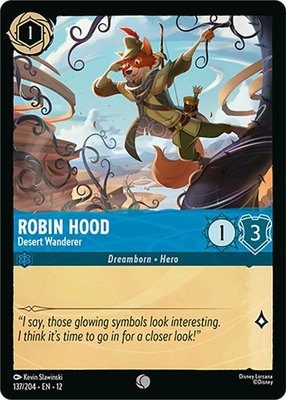 Robin Hood - Desert Wanderer, Wilds Unknown
