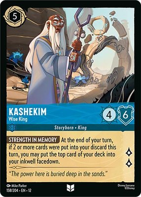 Kashekim - Wise King, Wilds Unknown