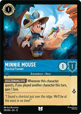 Minnie Mouse - Practical Traveler, Wilds Unknown