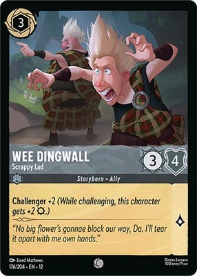 Wee Dingwall - Scrappy Lad, Wilds Unknown