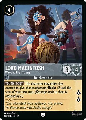 Lord Macintosh - Wiry and High-Strung, Wilds Unknown