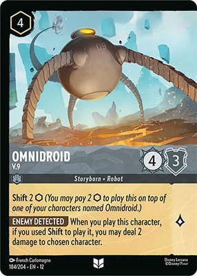 Omnidroid - V.9 (Foil), Wilds Unknown