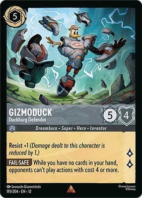 Gizmoduck - Duckburg Defender, Wilds Unknown