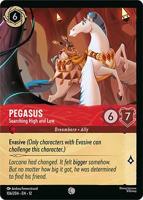 Pegasus - Searching High and Low (Foil), Wilds Unknown