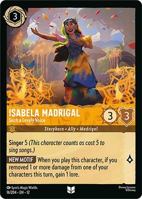Isabela Madrigal - Such a Lovely Voice, Wilds Unknown