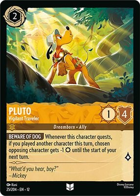 Pluto - Vigilant Traveler, Wilds Unknown