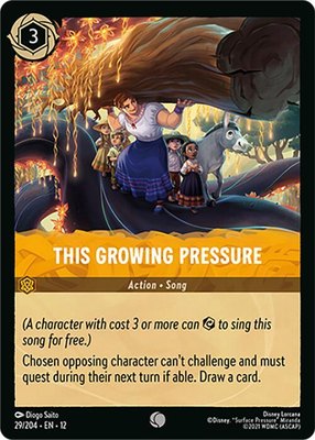 This Growing Pressure, Wilds Unknown