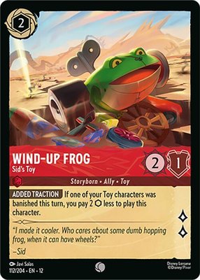 Wind-Up Frog - Sid's Toy, Wilds Unknown