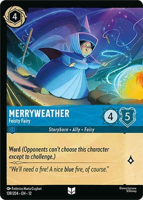 Merryweather - Feisty Fairy (Foil), Wilds Unknown